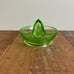 Depression Era Green Vaseline Uranium Fruit Juicer Reamer