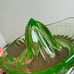 Depression Era Green Vaseline Uranium Fruit Juicer Reamer