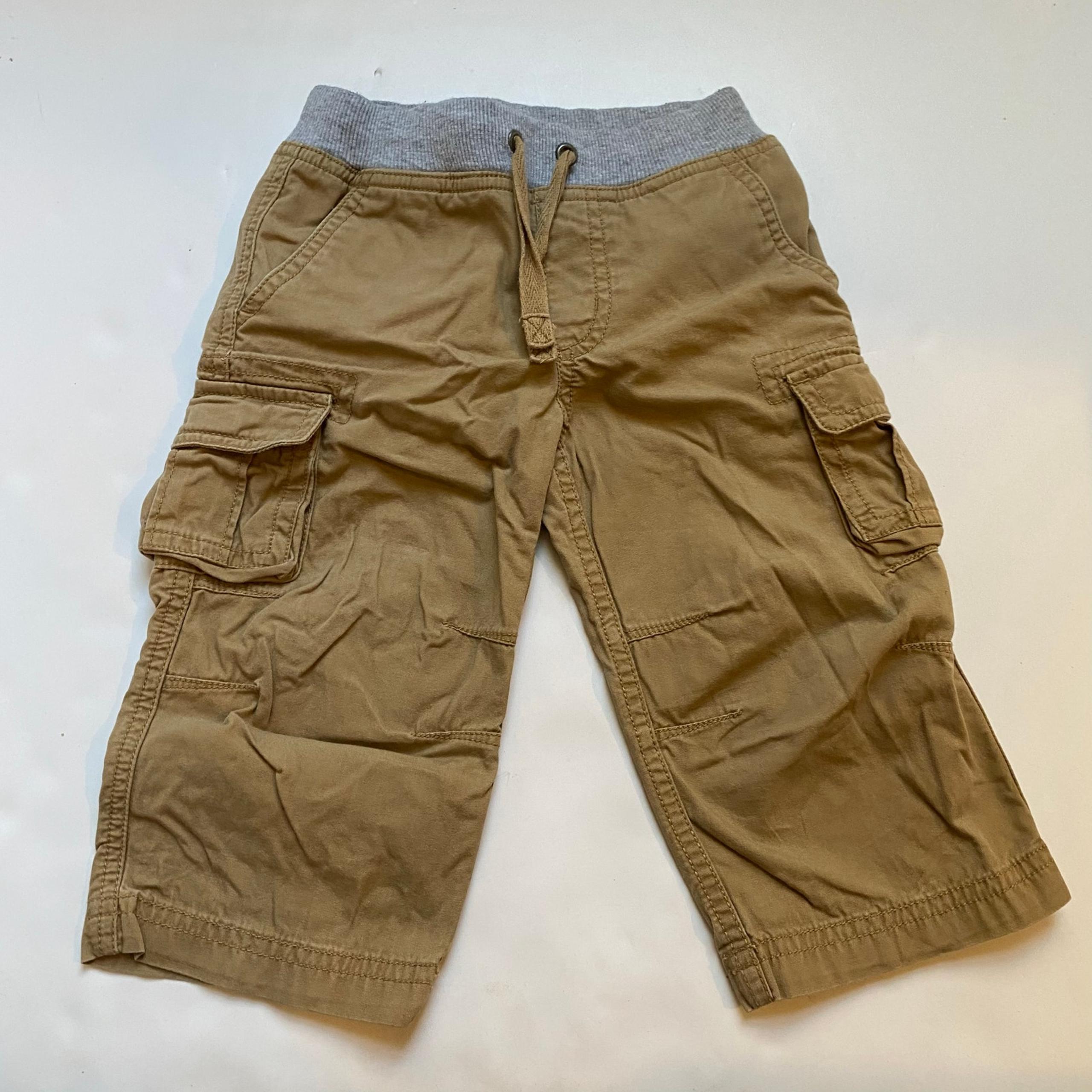 Hanna Andersson Khaki Cargo Pants
