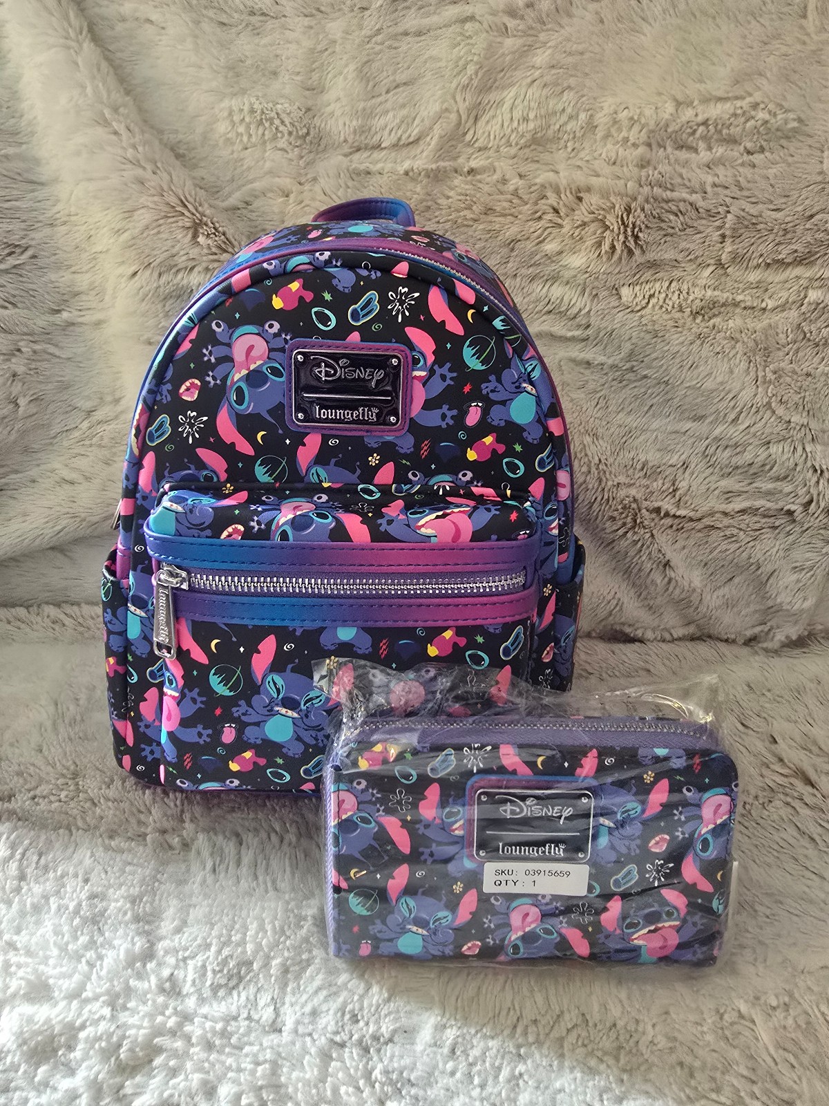 Disney Space Stitch LoungeFly