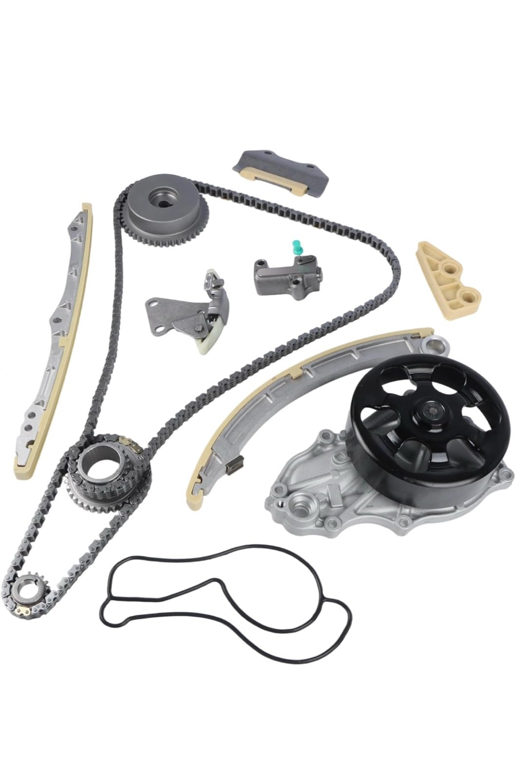 Engine Timing Chain Kit Water Pump Fit for Civic 2006-2011 2.0L 1998CC K20Z3 Aut