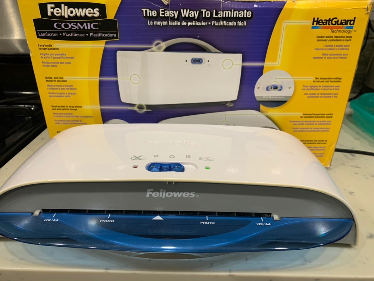 Fellowes Cosmic 2 95 Thermal & Cold Lami