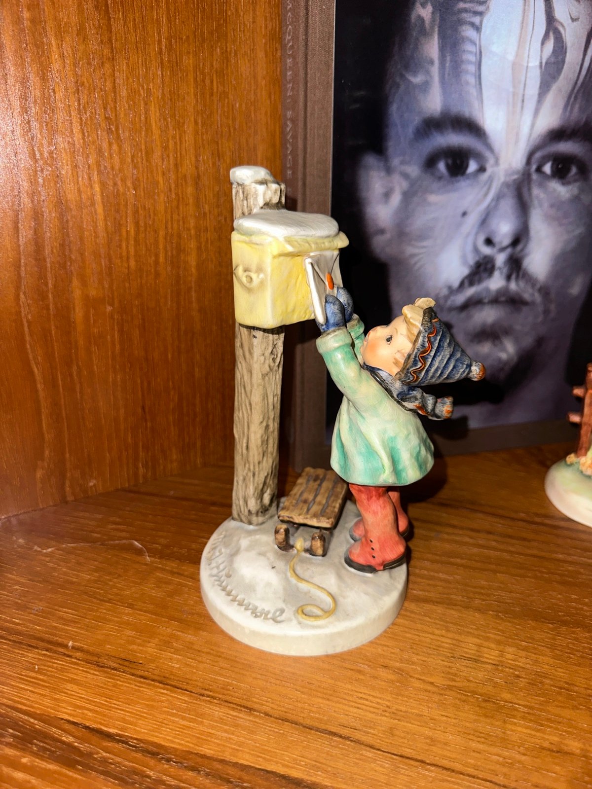 Vintage Hummel #340, Letter to Santa\