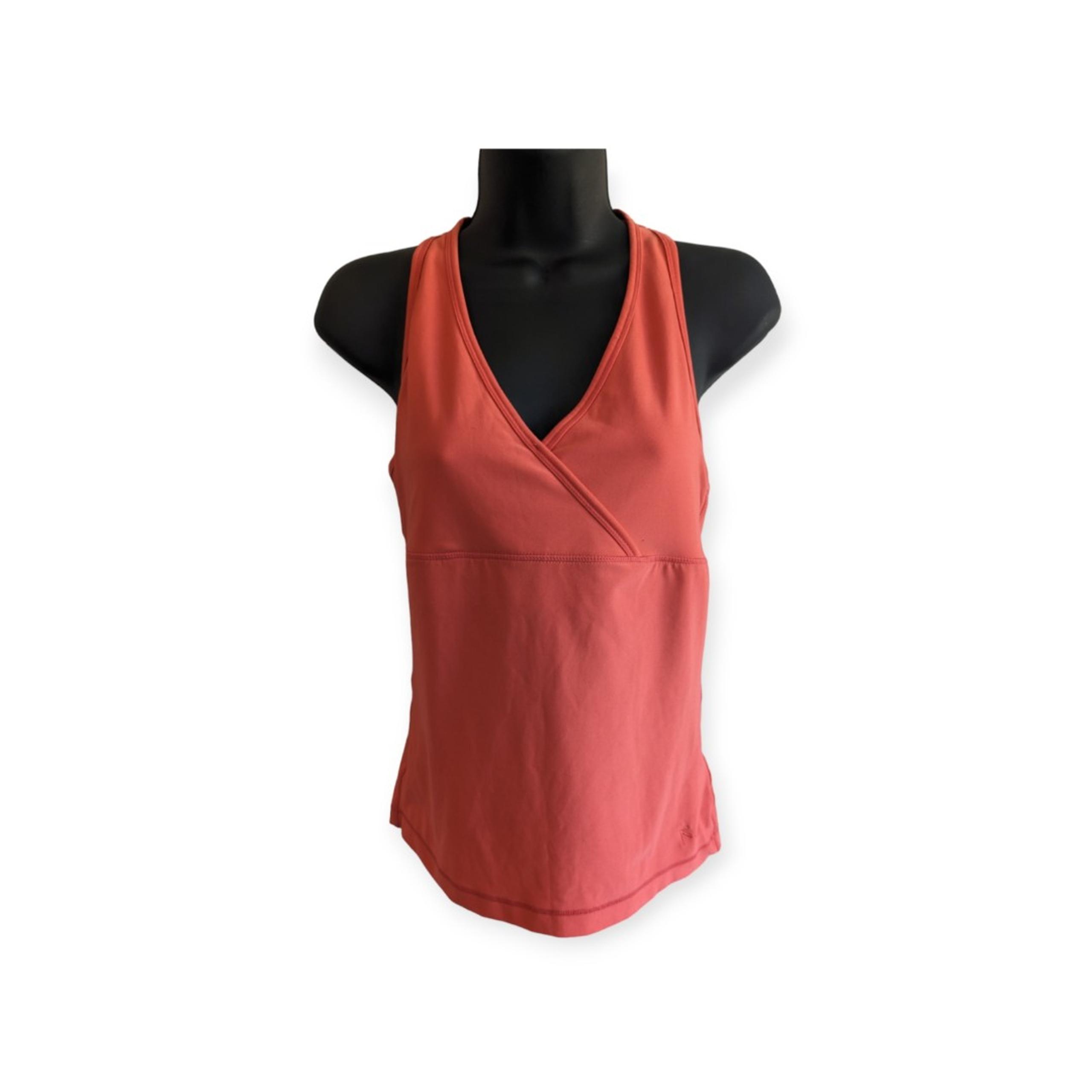 Danskin Now Sports Top Women’s Coral Small (4-6)