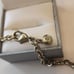 J.Crew smokey faceted Rhinestone necklace grey faux stone