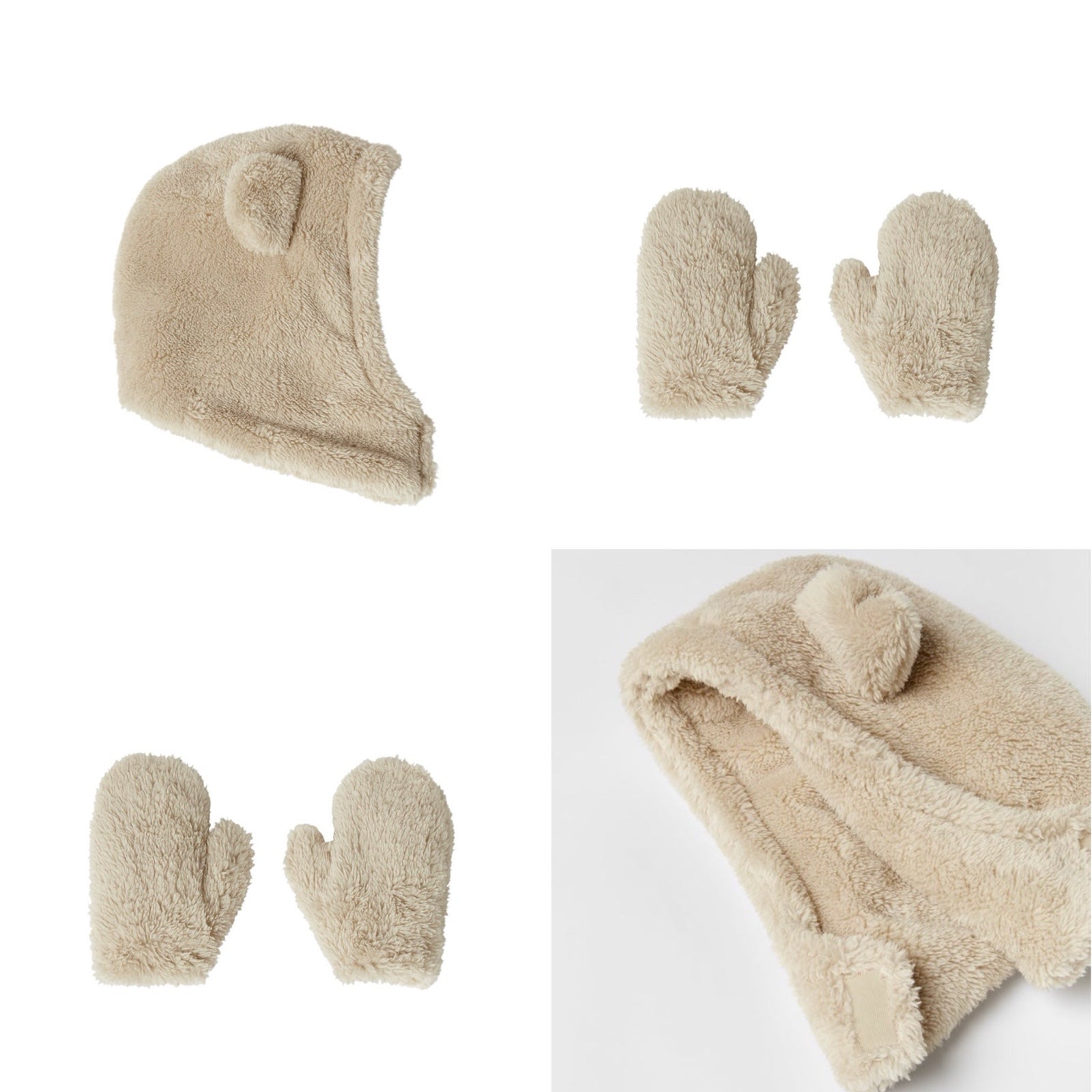Zara Baby Hat & Mittens