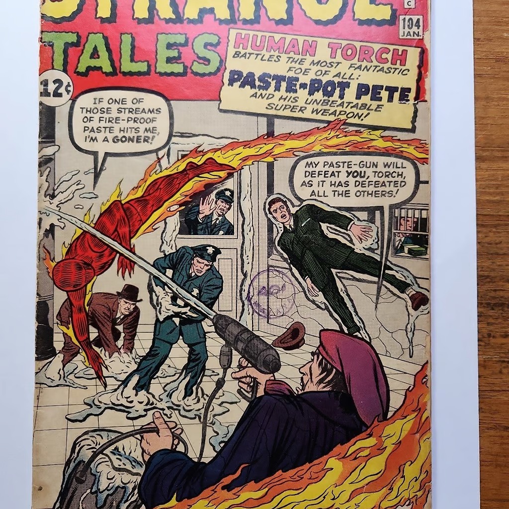 Strange Tales 104 > First appearance Paste Pot Pete (Trapster) > Stan Lee 1963
