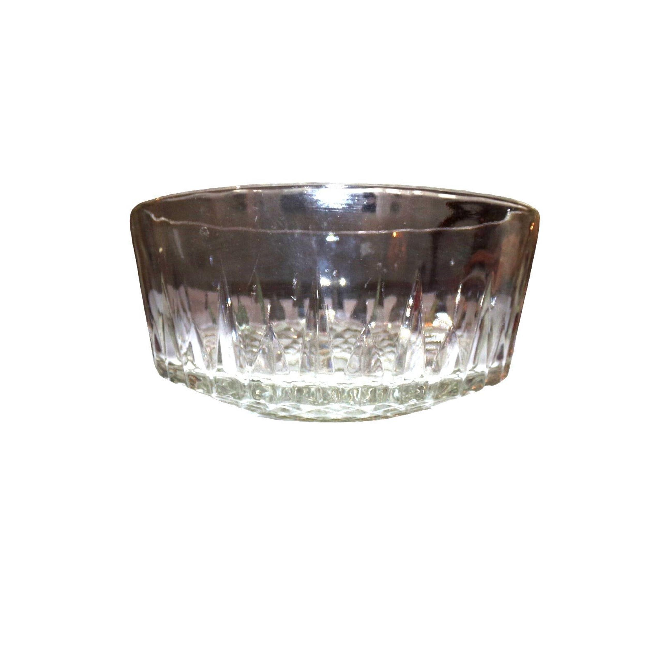 France vintage salad bowl Diamond Starburst Pattern - Arcoroc