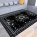 Sun and Moon Rug Boho Celestial Area Rugs for Bedroom Dorm Living Room Bohemian