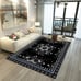Sun and Moon Rug Boho Celestial Area Rugs for Bedroom Dorm Living Room Bohemian