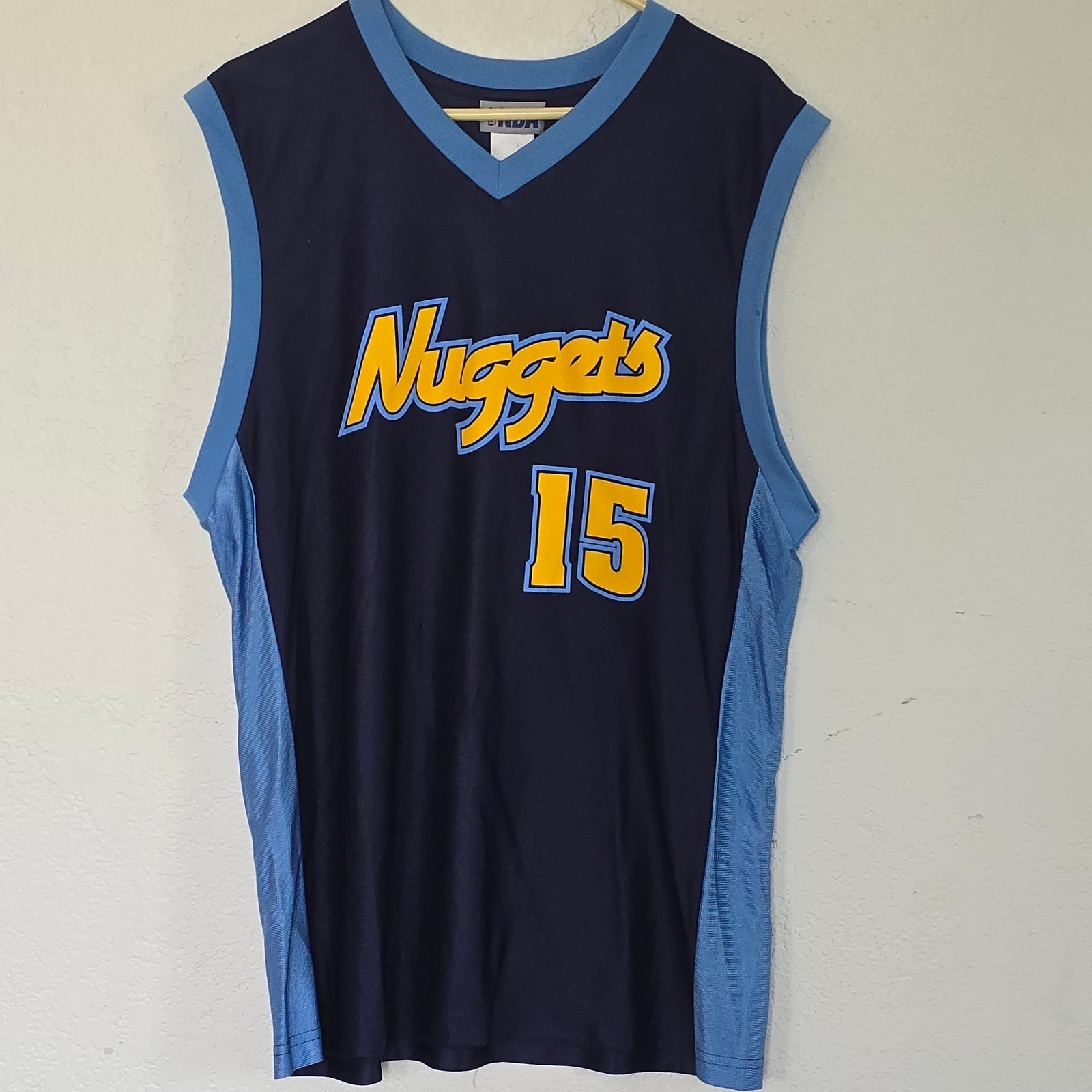 Vintage Carmelo Anthony #15 Denver Nuggets Nike Jersey Large