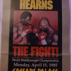 Hagler vs Hearns Fight Ticket