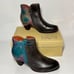 L'Artiste x Jane & Coco Allurable Leather Ankle Boots Size: 38