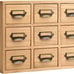Wood Drawer Organizer Desktop Storage Cabinet Box Drawers for Home Office