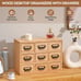 Wood Drawer Organizer Desktop Storage Cabinet Box Drawers for Home Office