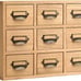 Wood Drawer Organizer Desktop Storage Cabinet Box Drawers for Home Office