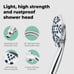 LOKBY High Pressure Shower Head with Handheld Spray - 8-Mode New In Box