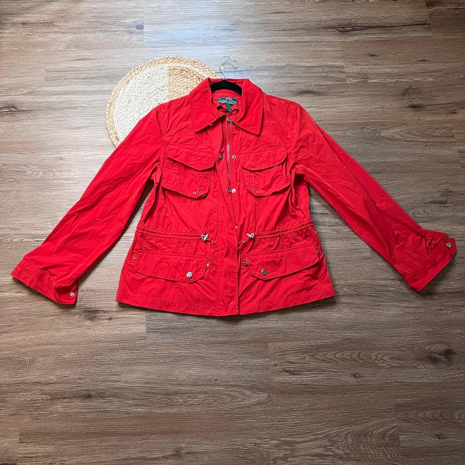 LAUREN ACTIVE RALPH LAUREN Womens Anorak Windbreaker Jacket NWOT