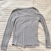 SuperDry Gray Long-Sleeve Henley