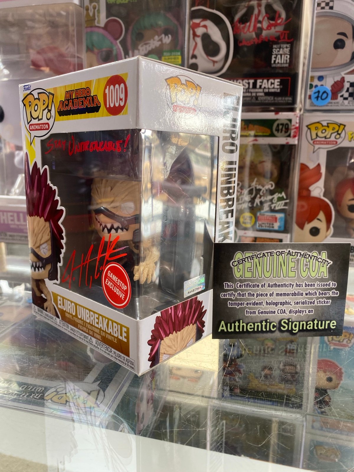 Funko Pop Eijiro Unbreakable 1009