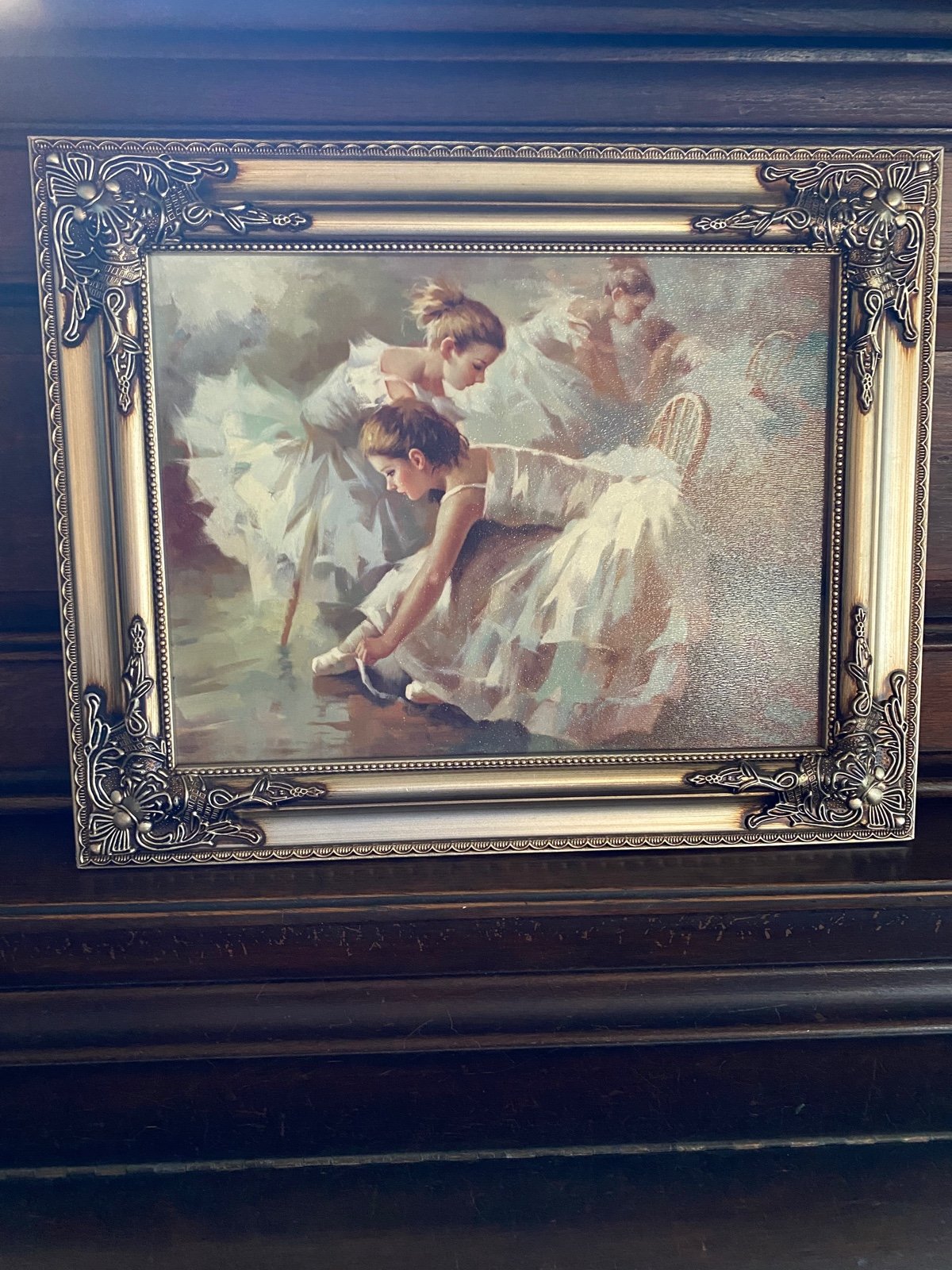 Ballerinas Preparing Art Print from Serbia