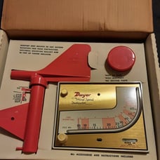 Dwyer mark ll wind speed indicator