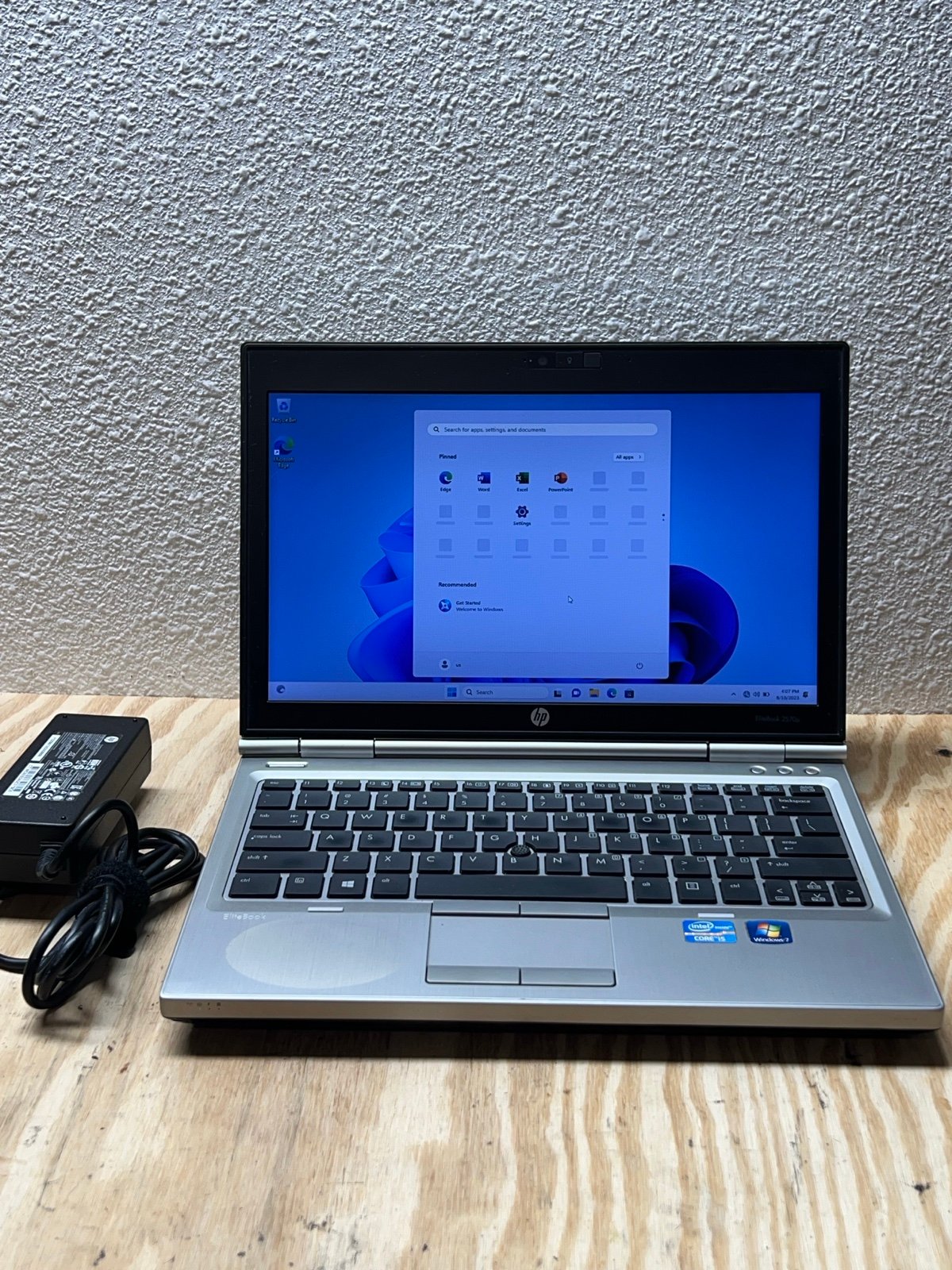 HP EliteBook 2570p Laptop i5 3320M 2.6GHZ 8GB RAM 500GB HDD Win 11Pro -12.5 inch