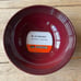 Le Creuset Stoneware Vancouver Serving Bowl,2 3/8 qt,9 3/8 in, Rhone/RubyRed NEW
