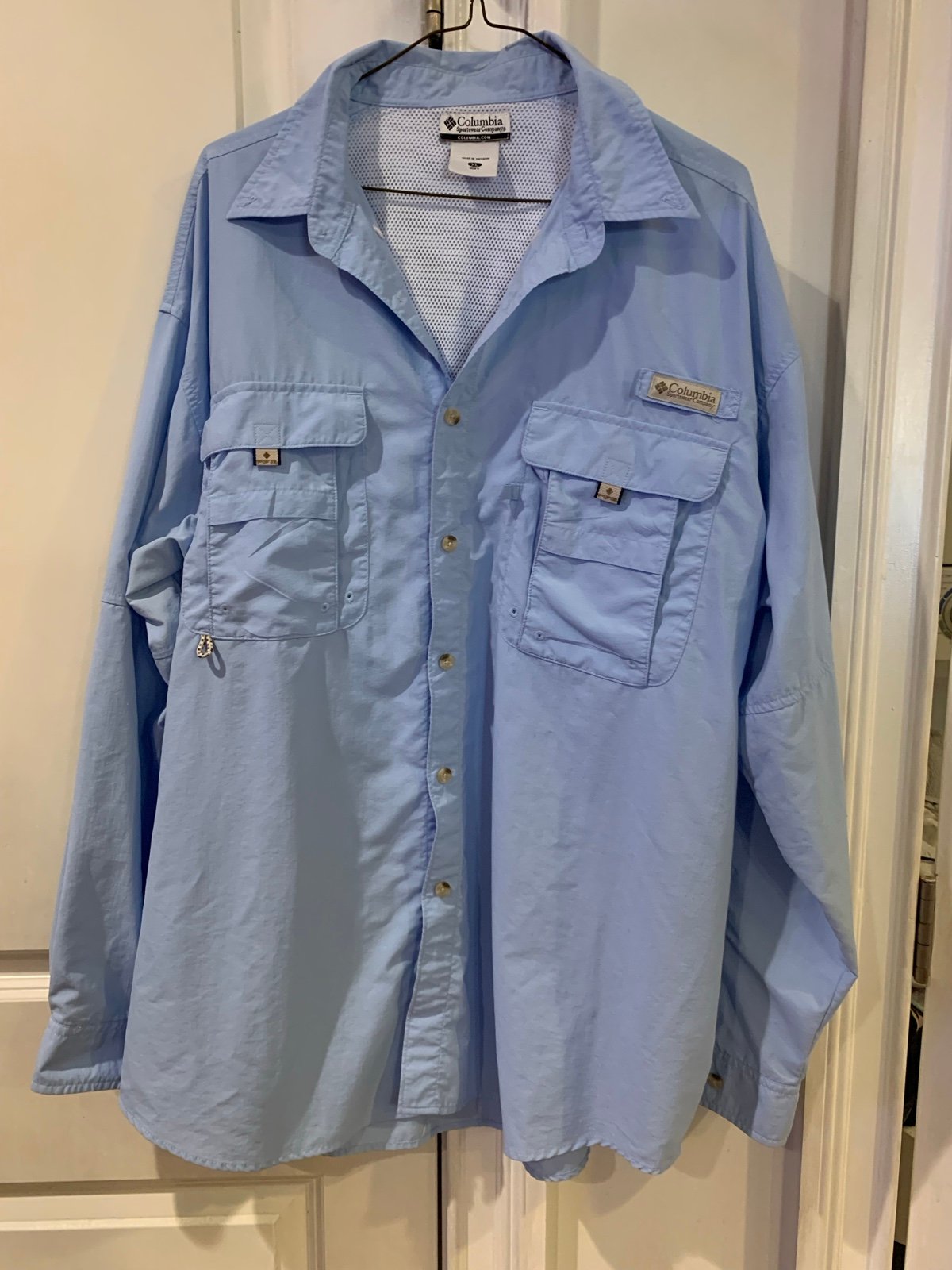 Mens Columbia sport/fishing/outdoor shirt