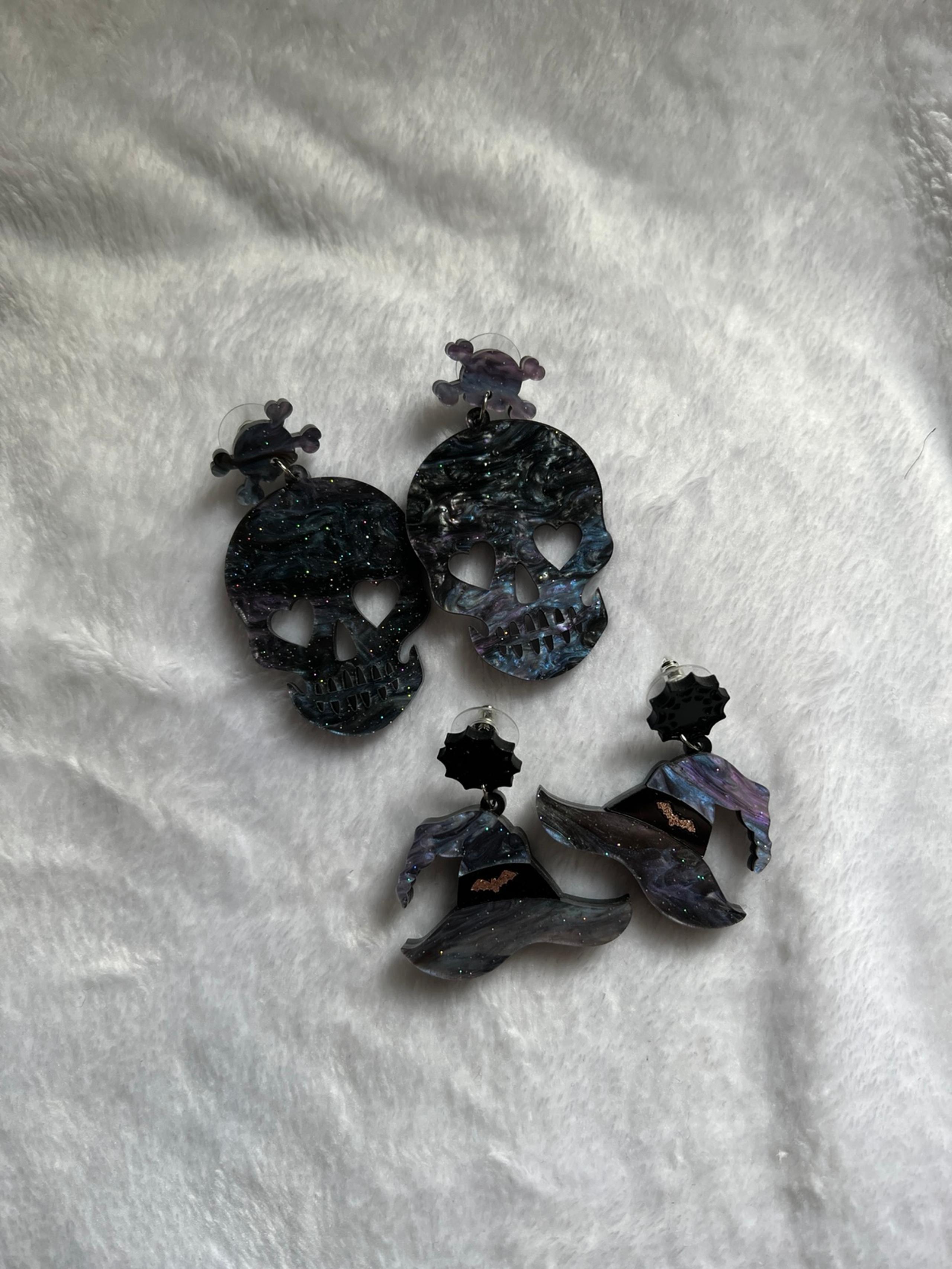 Acrylic Resin Earrings