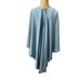 Michael Costello Revolve Blue Satin Colette Caped Mini Dress size XS