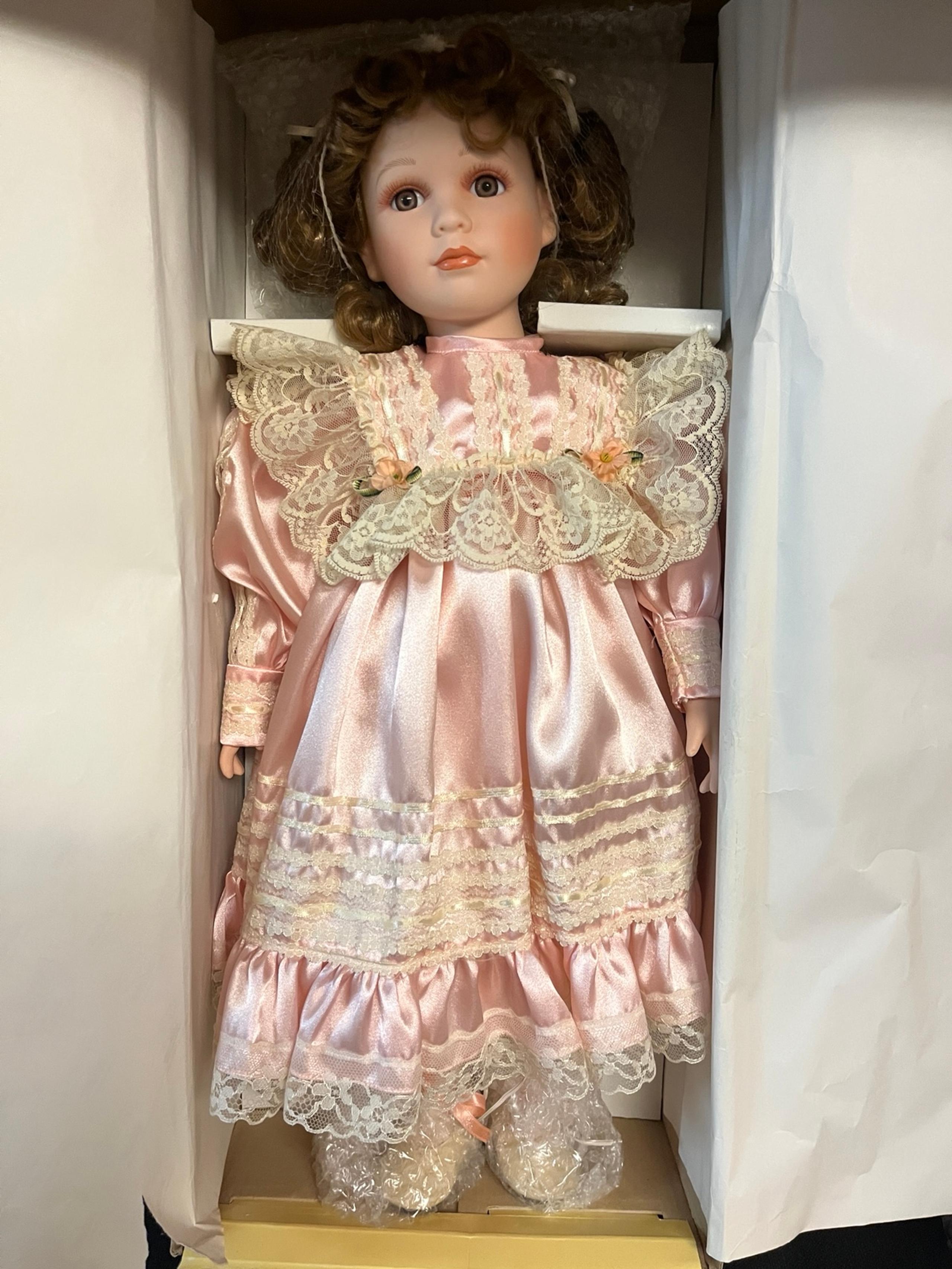 Seymour Mann Porcelain Doll 20” Courtney