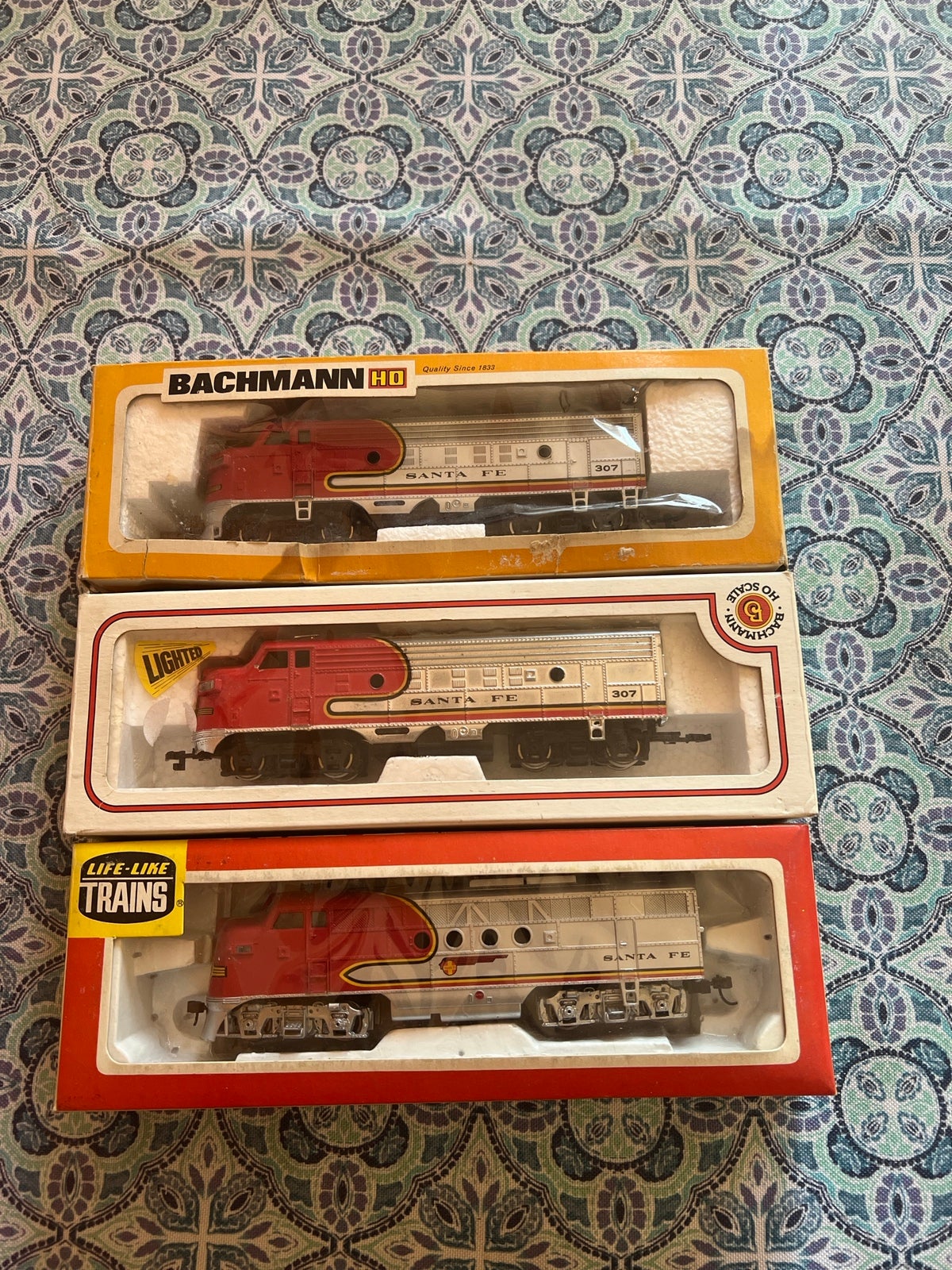 Santa Fe model train
