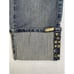 Akademiks AKDMKS Womens sz 27 cuffed royal capri Jeans Embellished sequins