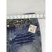 Akademiks AKDMKS Womens sz 27 cuffed royal capri Jeans Embellished sequins