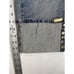 Akademiks AKDMKS Womens sz 27 cuffed royal capri Jeans Embellished sequins