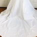 Davids Bridal Wedding Dress Size 8/10 Sequin Bow Button Back White Sleeveless