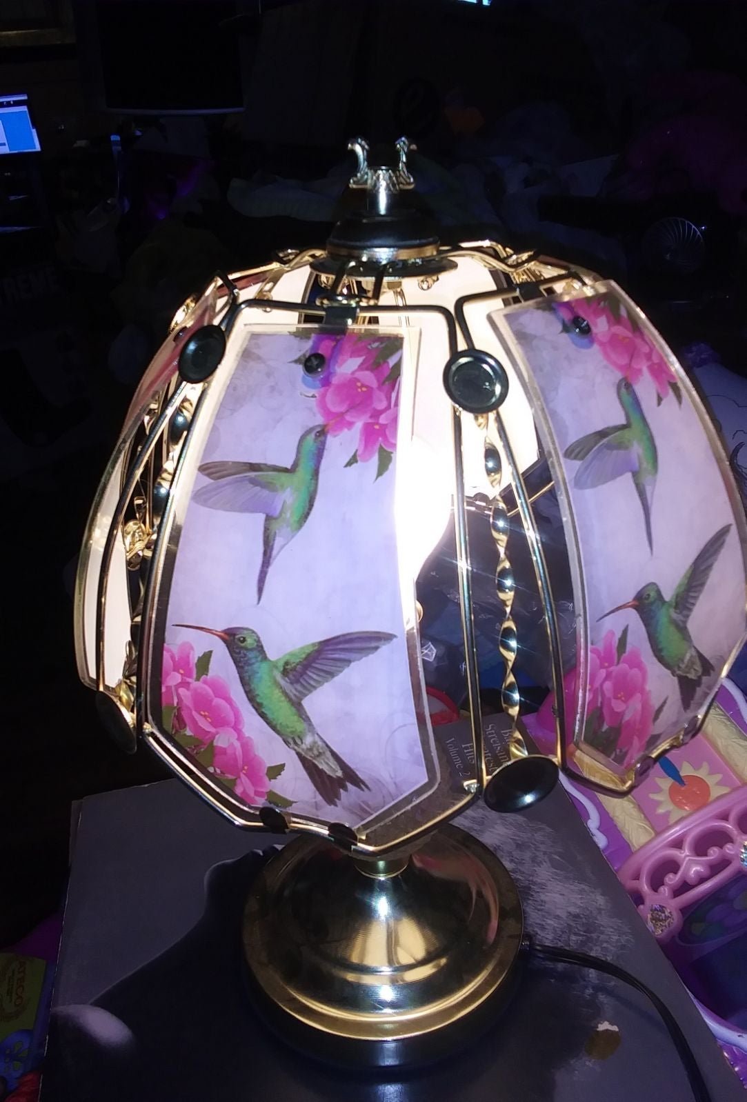 Light dimming Vintage Touch Lamp