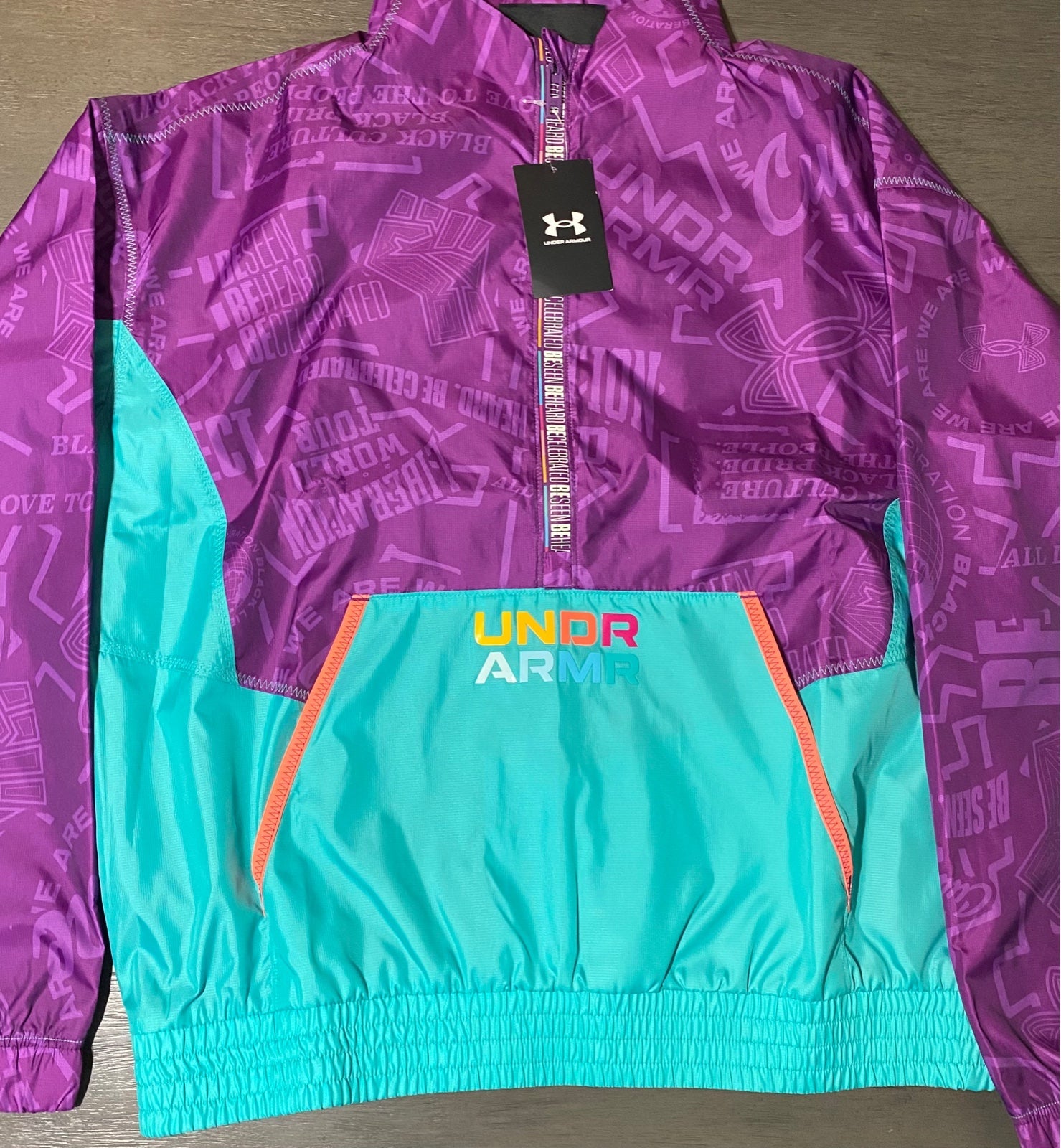 Under Armour Mens Track Jacket Size XL BHM
