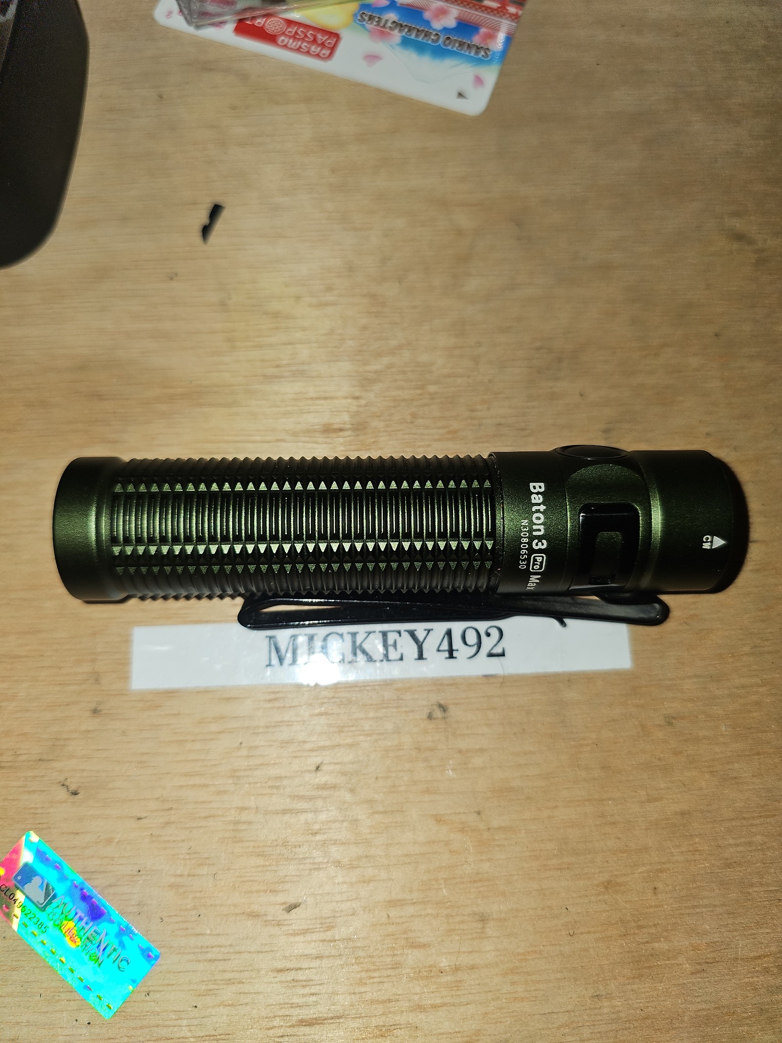 Olight Baton 3 Pro 1500 Lumens Rechargeable Flashlight