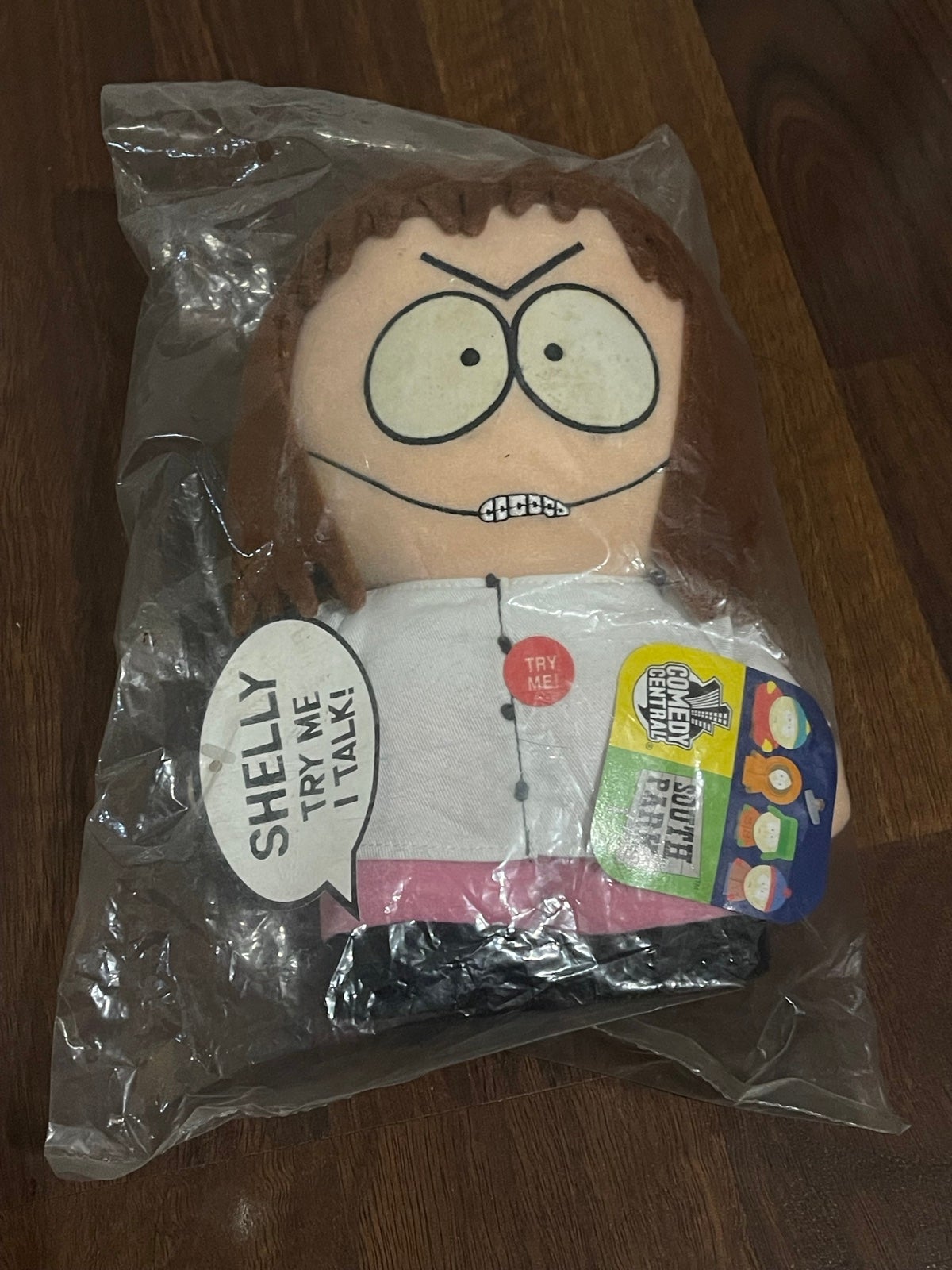 RARE 2004 South Park Plush Shelly Marsh FACTORY SEALED