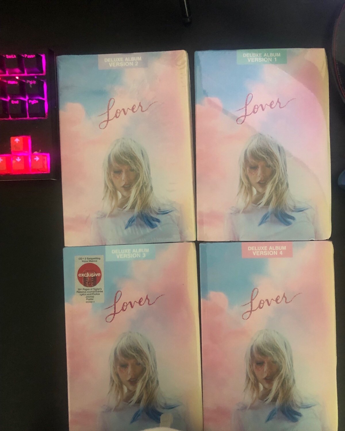 Taylor Swift - Lover (Version 4) Deluxe Album - CD - Walmart.com