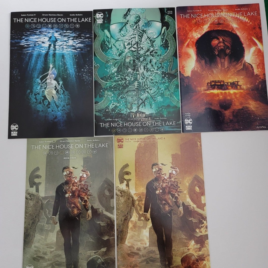 Nice House on the Lake Exclusive Variant Comic Bundle