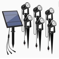 LED Solar Spotlights