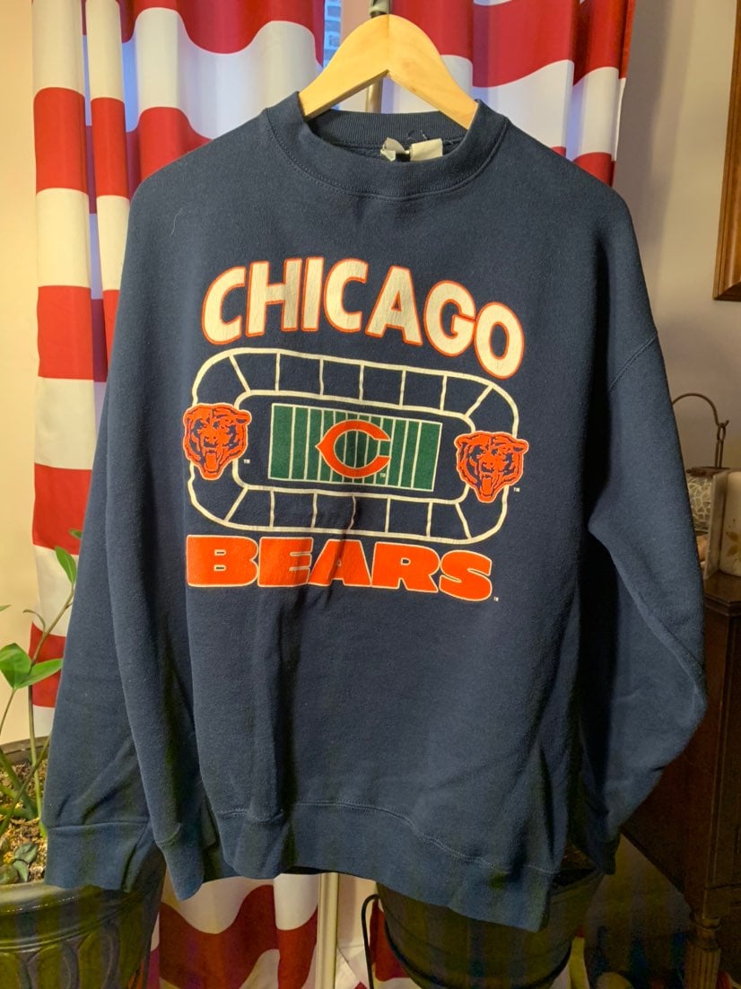 Vintage bears fleece crewneck