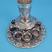 Kershi Silver Plated Kiddush Fountain - Grape Design