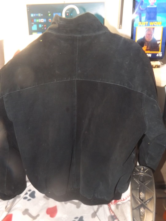 Black leather jacket from 188 collection