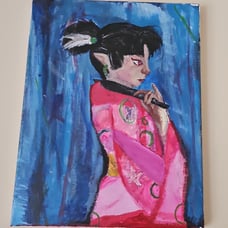 RumicWorld Kagura Painting