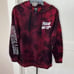 Hot Topic Friday The 13th Tie-Dye Hoodie Red/Black NWOT Medium Halloween