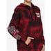 Hot Topic Friday The 13th Tie-Dye Hoodie Red/Black NWOT Medium Halloween